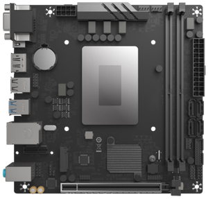 Topc T11-ITX Intel I5-11400H onboard CPU Bo mạch chủ Kit Turbo 4.5GHz tốc độ 8gt 6 lõi và 12 chủ đề 3200mts 128 gam - Product Image 2