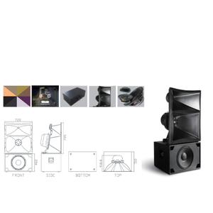 Hệ thống rạp hát chuyên nghiệp thụ động ba chiều, thiết bị hệ thống âm thanh rạp chiếu phim, Loa sân khấu biểu diễn quy mô lớn - Product Image 3