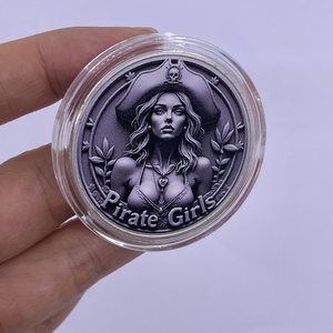 Monete Commemorative Personalizzate con Logo, Monete Rotonde in Metallo di Alta Qualità per Signore - Product Image 3