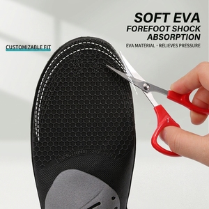 Plantillas Ortopédicas Deportivas Cómodas con Soporte de Arco para Pronación del Pie, Plantillas de EVA para Correr, Plantillas de Fútbol - Product Image 4