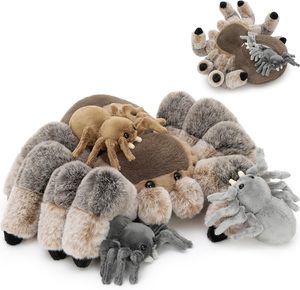 Juguete de Peluche de Cangrejo de Simulación, Mamá con Cría, Animales Marinos de Peluche Suaves para Niños, Regalo al por Mayor - Product Image 6