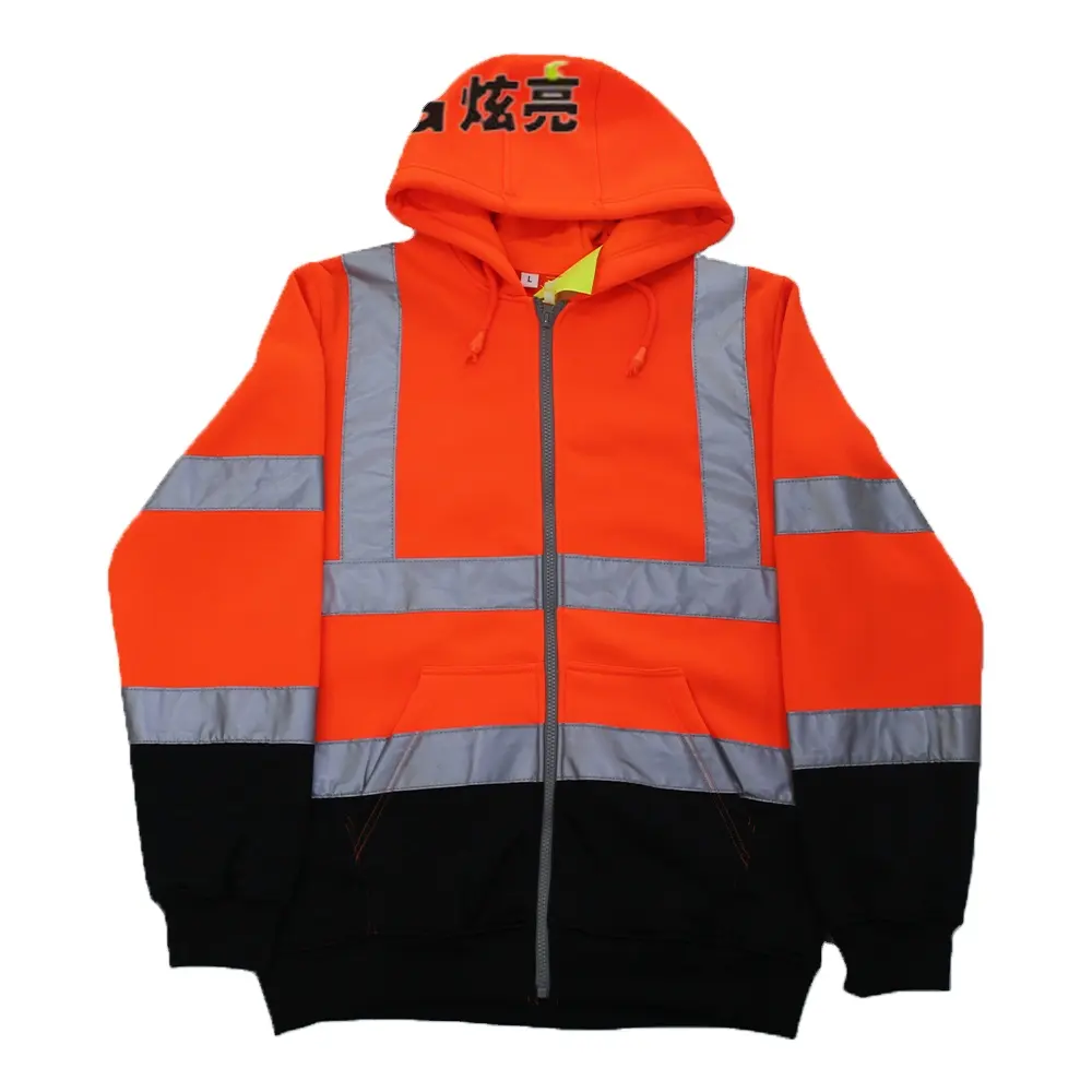 Waterproof Reflective Winter Jacket Outdoor Coat Safety Jackets Reflective Work Safety Reflective Jacket With Custom Logo