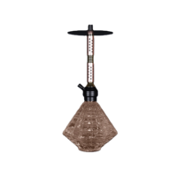 Haute Qualité Diamant Bouteille Flacon Shisha Narguilé Logo Personnalisé Verre Coloré Style Moderne Miroir Techniques OEM ODM Prix de Gros
