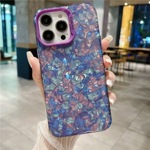 เคสโทรศัพท์แบบหรูหรา ประดับกลิตเตอร์ IMD สำหรับ iPhone 14 Pro 15 Plus พร้อมกรอบกล้องเคลือบเงา สายคล้องมือถือ และของตกแต่งโทรศัพท์ - Product Image 2