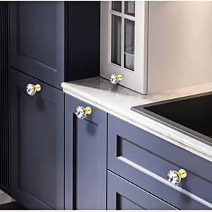 Çinko Alaşımlı Kristal Cam Elmas Kulplar Stoklarımızda Mevcuttur ve Mutfaklar, Gardıroplar ve Komodinler İçin Uygundur - Product Image 6