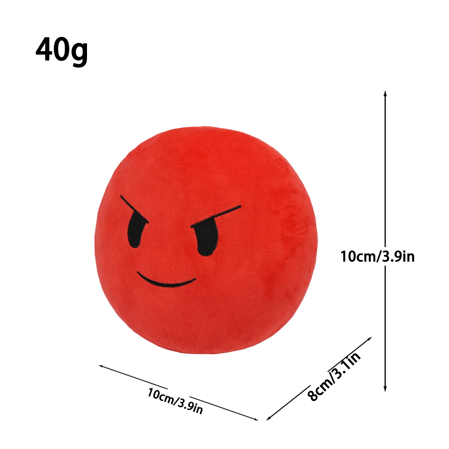 Balle anti-stress rouge