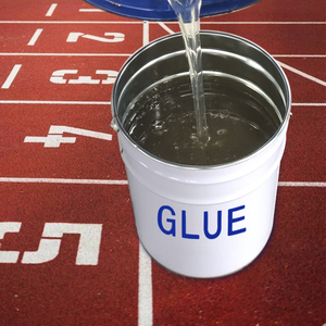 Granulés de caoutchouc EPDM pour terrains de jeux, granulés EPDM anti-UV pour pistes, colle plastique de haute qualité pour parcours, usine de colle. - Product Image 1