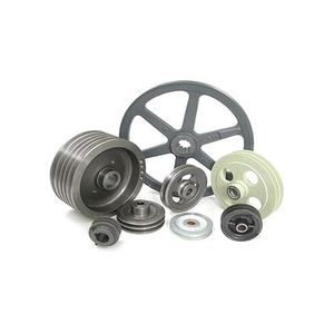 Poulie de scie à ruban en fonte standard européenne Mighty Sheave, support OEM personnalisé pour roulements - Product Image 1
