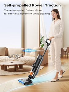 M3 Cordless Wet <b>Dry</b> Vacuum Cleaner <b>Mop</b> Cleaning 55min Auto Suction Floor Self-Cleaning Smart Home Appliance <b>Mop</b> - Product Image 6