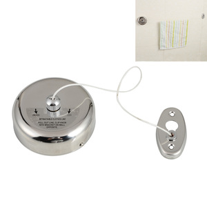 Multifunctional retractable clothesline stainless steel clothesline wire rope clothes dryer with sliding clothesline