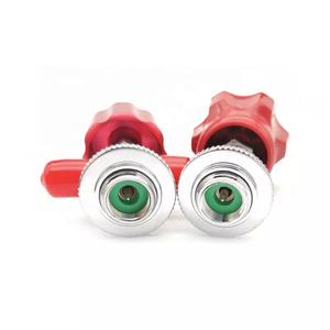 Vanne de sécurité universelle en laiton pour réfrigérant, ouverte, avec pièces HVAC - Product Image 4