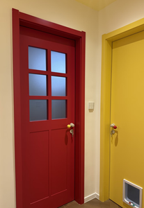 Phong cách hiện đại rắn Composite gỗ nội thất cửa chạm khắc đơn giản cách âm thiết kế chịu áp lực cho phòng ngủ phòng khách - Product Image 2