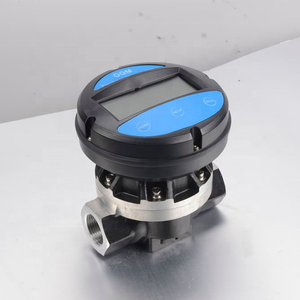 カスタマイズ可能なデジタル電子燃料流量計アルミニウム楕円形ギアメーターOEMサポート石油化学工業用ウォーターオイル用 - Product Image 1