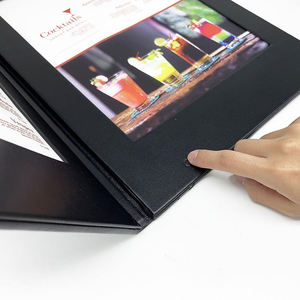 ปกเมนู LED แบบชาร์จไฟได้ 3 หน้า สำหรับไนท์คลับ ยินดีรับคำสั่งซื้อจำนวนน้อย - Product Image 6