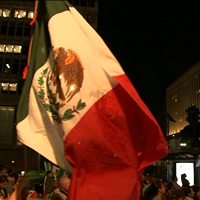 100% polyester 90x150cm 3x5 pieds taille brodé drapeau national mexicain Logo personnalisable pour une utilisation automobile matériau en nylon satiné