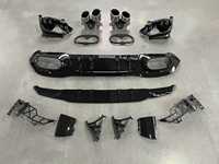 Pièces de voiture Auto Bodykit Full Body Kit Ensemble de Mise À Niveau A45S UN 45 S Lifting Pour Mercedes W177 UNE Classe A250 A200 A180 Grille Pare-chocs