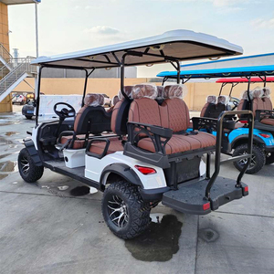 Carrito de Golf Premium 2025 de 4+2 Plazas con Batería de 60V, Velocidad de 30-50 km/h y Autonomía de 50-70 km para Familiares y Amigos, Carrito de Golf Premium para 6 Personas - Product Image 3
