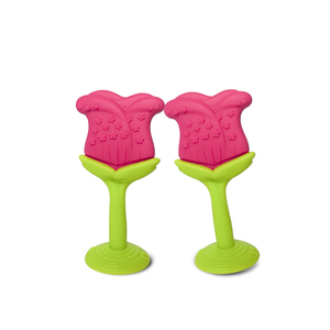 Offre Spéciale : <span class=keywords><strong>Dentifrice</strong></span> en forme de fleur <span class=keywords><strong>pour</strong></span> bébé, à mâcher, en matériau doux sensoriel - Product Image 3