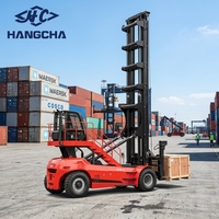 Transpalette à conteneurs diesel à levage élevé Hangcha série X pour la manutention de conteneurs portuaires