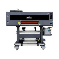 Beli pabrik plastik akrilik kustom Digital pola Transfer 60cm 3-kepala I3200 UV DTF Printer