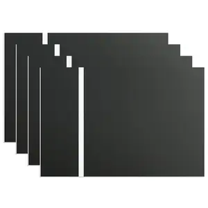 Высококачественный лазерный/ЧПУ гравировальный Abs двойной красочный пластиковый лист/доска/панель/пластина черный на белом для рекламы