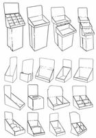 Individuell Bedruckte Recycelbare Papier-Faltschachteln für Lebensmittelverpackungen mit Glanz- oder Matt-Finish