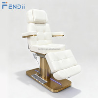Cama de Belleza de Lujo para Salón de Alta Gama, Cómoda Silla de Tratamiento de Masaje Facial