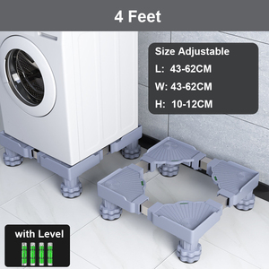 <span class=keywords><strong>Support</strong></span> de lave-linge, <span class=keywords><strong>support</strong></span> de réfrigérateur avec 8 pieds robustes et 4 roues, <span class=keywords><strong>support</strong></span> de réfrigérateur réglable - Product Image 5