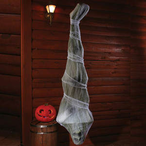 Accesorios de decoración de terror de Halloween 1,8 metros boca abajo momia casa embrujada habitación secreta <span class=keywords><strong>escape</strong></span> sonido luz colgante fantasma - Product Image 3