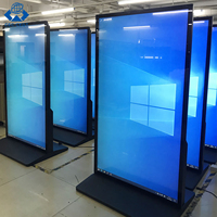 Máquina de publicidad LED vertical Full HD de 86 pulgadas con póster digital de pantalla táctil para soporte de pantalla de vídeo pantalla de publicidad grande