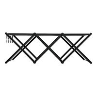 Table de camping pliable à hauteur réglable avec étagère de rangement en maille, table d'extérieur portable en aluminium robuste