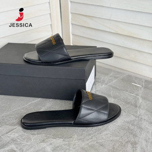 Sandalias Planas para <span class=keywords><strong>Mujer</strong></span>, Diseño M2327 con Logotipo, <span class=keywords><strong>Chanclas</strong></span> Casuales para la <span class=keywords><strong>Playa</strong></span>, Vacaciones y Aire Libre - Product Image 5