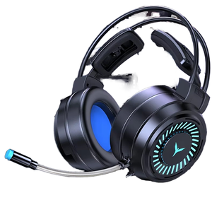 Son stéréo LED <span class=keywords><strong>Gamer</strong></span> Casque d'écoute filaire avec tête de microphone-Téléphone avec effets LED pour un jeu élégant - Product Image 2