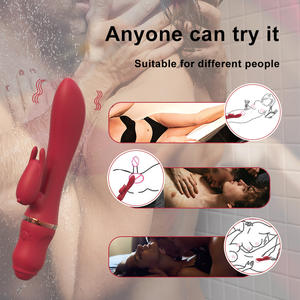 CE Certified <span class=keywords><strong>Body</strong></span>-Safe <span class=keywords><strong>Silicone</strong></span> Forte Vibração Massageador para Mulheres USB Alimentado Sem Fio Controle Remoto Função de Alívio da Dor - Product Image 3