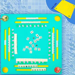 Table de Mahjong flottante pour piscine, plateau pour jeux de cartes, Mahjong, Poker, <span class=keywords><strong>Scrabble</strong></span>, Dominos, Fournitures pour fêtes estivales à la plage - Product Image 1