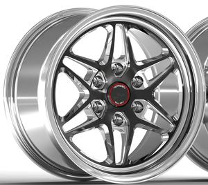 Rines de Repuesto para Camioneta Todoterreno de 17 Pulgadas, 6X135 mm, Réplica de Alto Rendimiento, Pulidos, Accesorios para Ford F150 2020 - Product Image 1