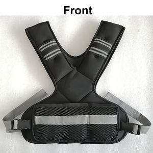 شعار مخصص سترة الوزن قابل للتعديل تمرين اللياقة البدنية صالة الألعاب الرياضية الجري تدريب الجسم سترات مرجحة للرجال النساء الاطفال - Product Image 4