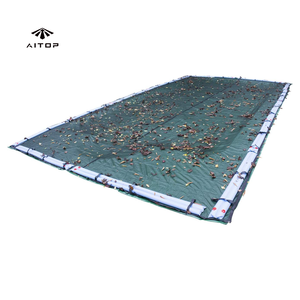 Gardez les oiseaux à l'extérieur avec une couverture de <span class=keywords><strong>piscine</strong></span> flottante robuste pour l'hiver en plein air, creusée et hors sol - Product Image 1