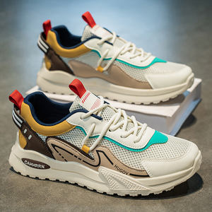 Zapatillas Deportivas Personalizadas para Hombre con Logotipo, Parte Superior de Malla, Entresuela de EVA, Suela de <span class=keywords><strong>Goma</strong></span>, Transpirables, Antideslizantes, con Cierre de Cordones - Product Image 6