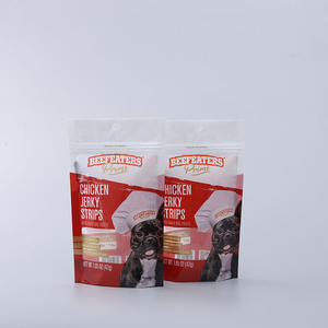 2025 Top Sale Recyclable Embossed Self-Sealing <b>Vacuum</b> PE Dog Food Packaging <b>Bag</b> Three-Sided Seal for Pet Chicken Breast - Product Image 1