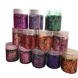 Starlight series flocos brilhantes glitter, para cosméticos maquiagem nail art decoração todos os festivais, brinquedos artesanais, etc