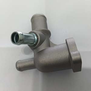 Alloggiamento Termostato Refrigerante per Ricambi Motore Auto Chevrolet Spark Daewoo Compatibile con OE 96666227 e 96320215 - Product Image 5