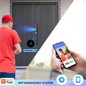 Tuya Nhận Dạng Khuôn Mặt Bằng Gỗ Doorstainless Thép Cửa Khóa Vân Tay Mật Khẩu Key Wifi Thông Minh Chống Trộm Cửa Khóa - Product Image 4