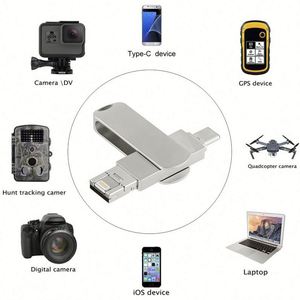 แฟลชไดรฟ์ USB 2.0 แบบกำหนดโลโก้เองได้ พร้อมตัวเรือนพลาสติก ABS หรือโลหะ ภายในมีแผงวงจรพิมพ์ขนาดเล็ก - Product Image 2