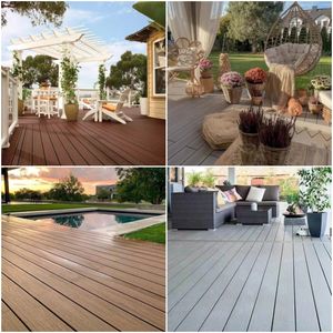 Muestra Gratuita de Tarima de Madera Compuesta WPC para Exteriores, Suelo para Jardín, Parque, Balcón, Terraza con Revestimiento Coextruido - Product Image 4