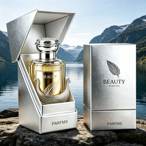 Coffret cadeau Ramadan pour Attar <span class=keywords><strong>de</strong></span> 30 ml et 50 ml, boîte à parfum rigide à fermeture magnétique avec motif islamique et doublure en soie - Product Image 1