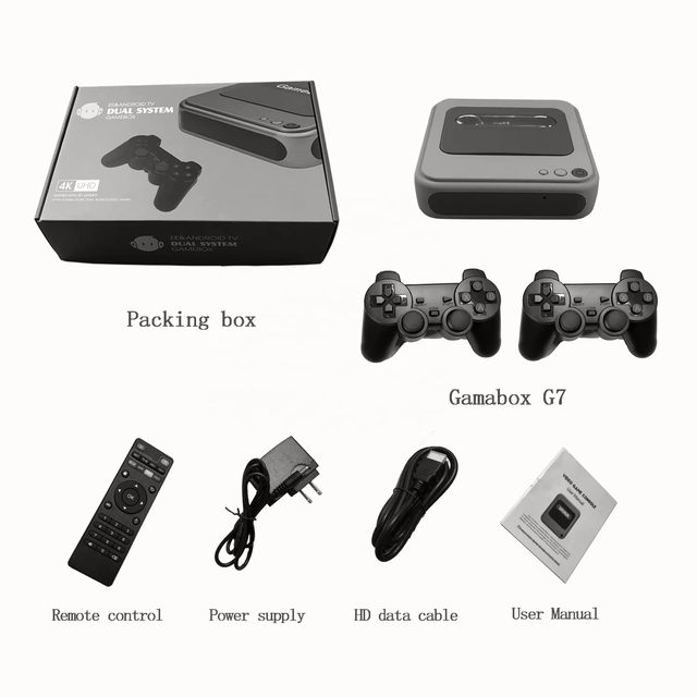 Games Console Consola De Videojuegos Tv Para Android Dual OS TV Game Box