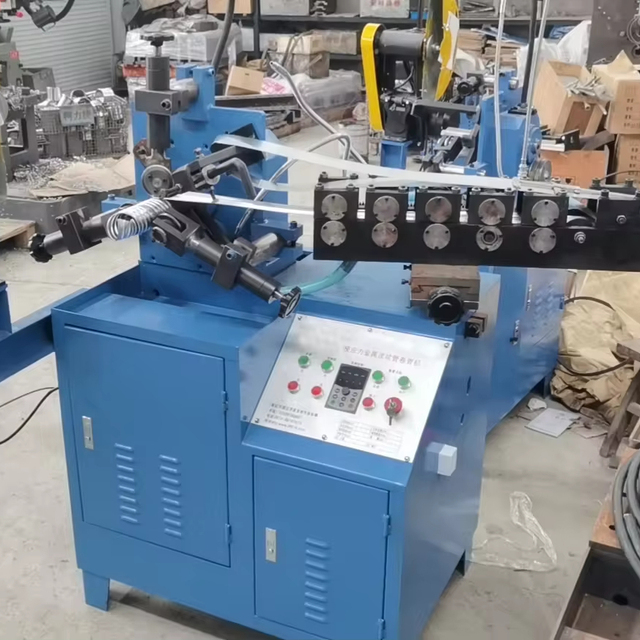 DO-200 Fully Automatic Desktop Metal Corrugated Pipe Control Winding Machine
