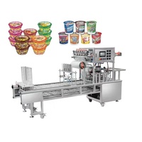 Machine de scellage de nouilles instantanées, seau continu automatique