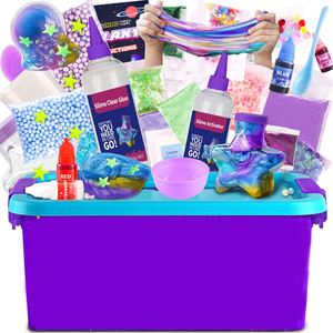 Set de Arcilla de 12 Colores para Manualidades DIY: Slime de Burbujas Efecto Cielo Estrellado, Lodo de Cristal y Lodo Acuático, Juguete de Lodo de Agua, Set Galaxia Cielo Estrellado - Product Image 5